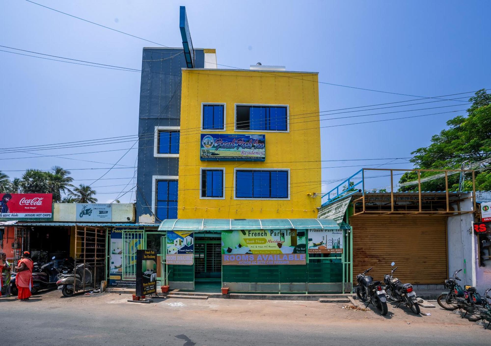 French Park Inn Puducherry Buitenkant foto