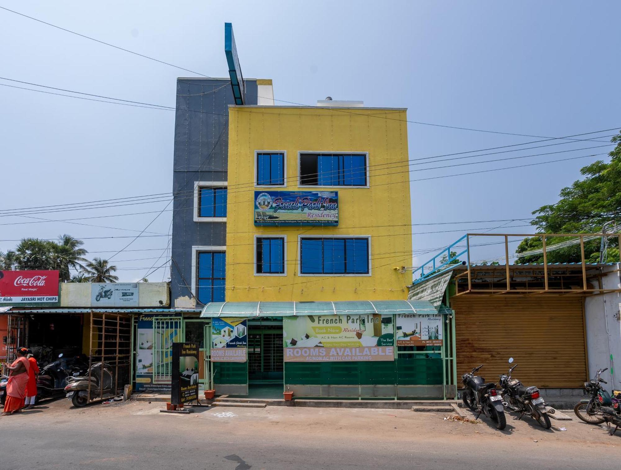French Park Inn Puducherry Buitenkant foto